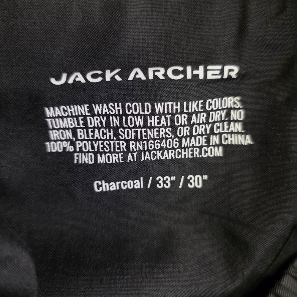 Jack Archer Jetsetter Tech Pants Charcoal - Picture 2 of 8
